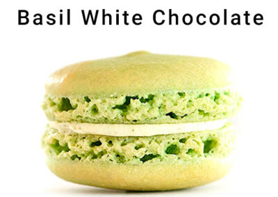 Basil White Chocolate Macaron